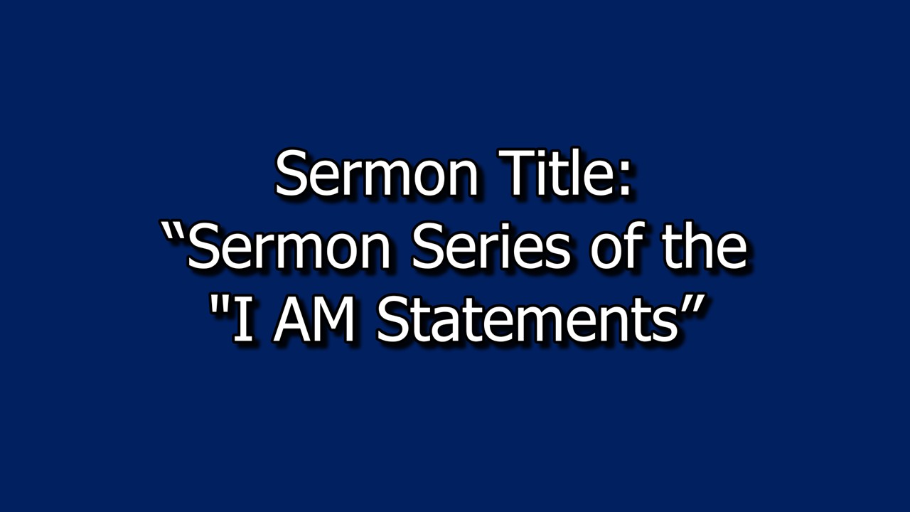 February 8, 2026 Sermon