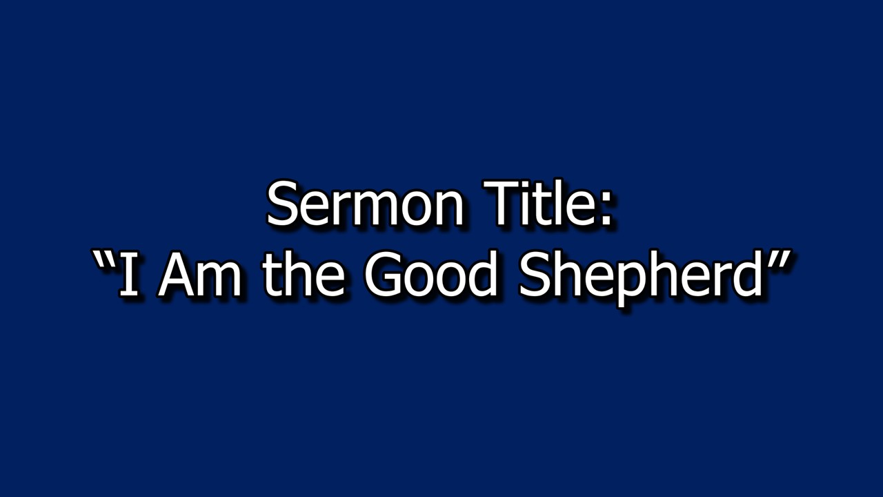 March 15, 2026 Sermon