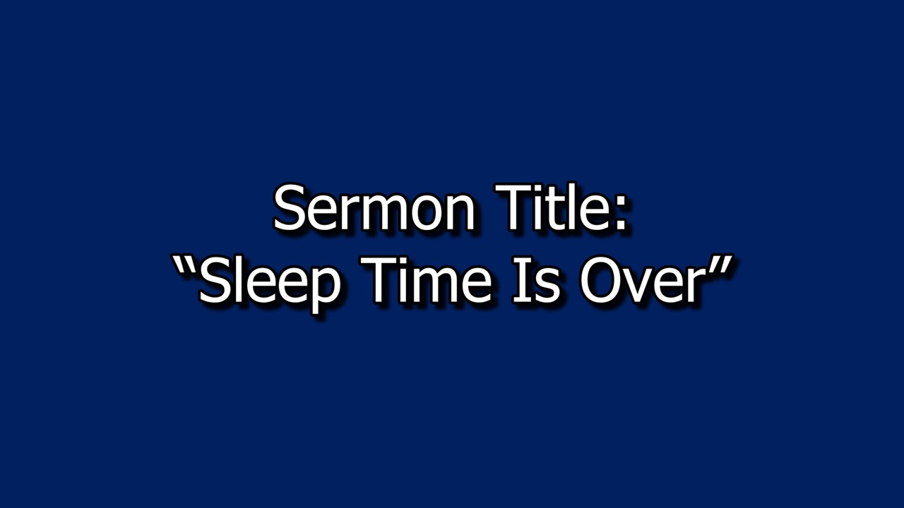 June 7, 2026 Sermon