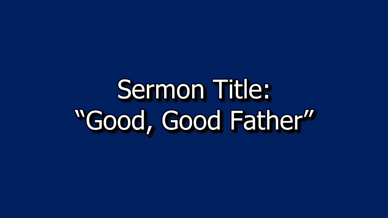 October 11, 2026 Sermon